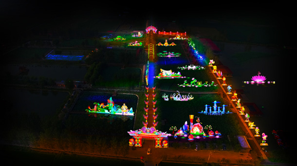 2016十裏銀灘黃河燈會